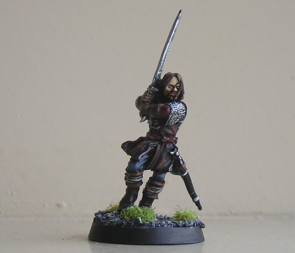 Aragorn au gouffre de Helm