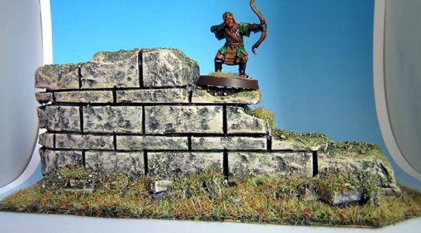 Mur en ruine