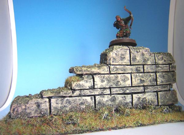 Mur en ruine